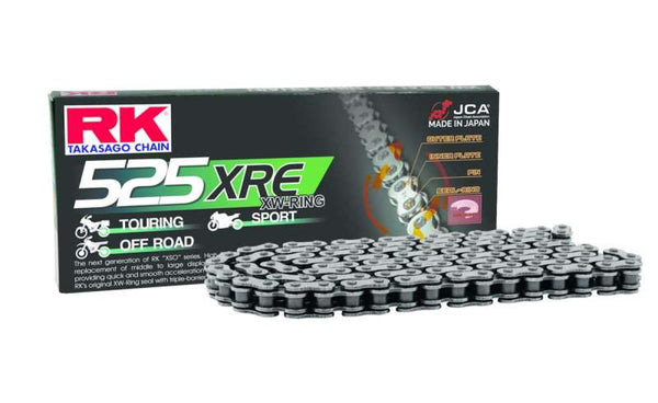 RK Chain 525XRE-130L XW-Ring - Natural - Bull Strap