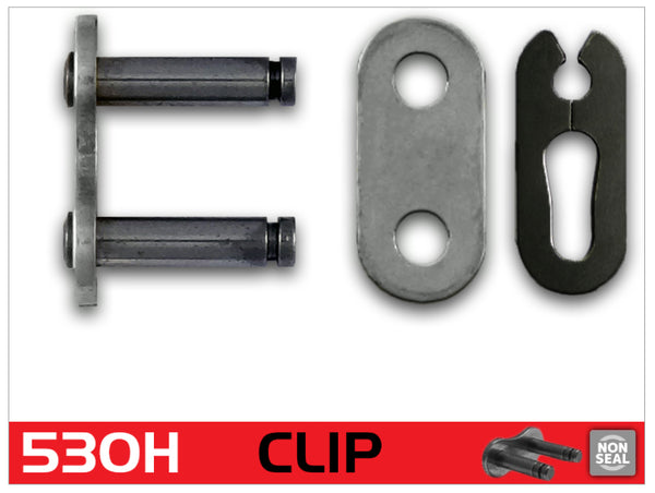 RK Chain 530H Clip Link - Natural - Bull Strap