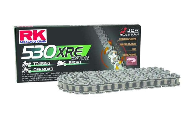 RK Chain 530XRE-110L XW-Ring - Natural - Bull Strap