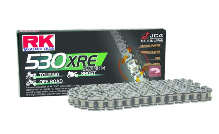 RK Chain 530XRE-110L XW-Ring - Natural - Bull Strap