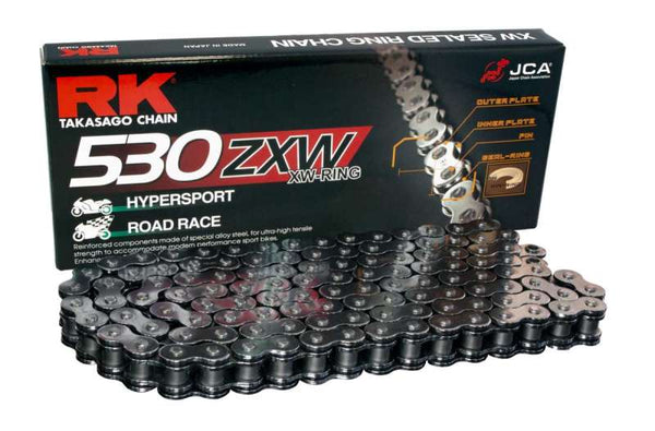 RK Chain CC530ZXW-120L XW-Ring - Chrome - Bull Strap