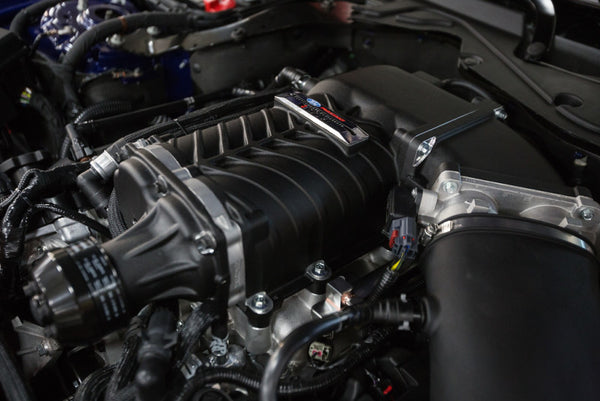 ROUSH 2015-2017 Ford Mustang 5.0L V8 600HP Phase 2 Calibrated Supercharger Kit - Bull Strap