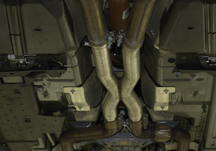 ROUSH 2015-2019 Ford Mustang GT 5.0L V8 X-Pipe Kit - Bull Strap