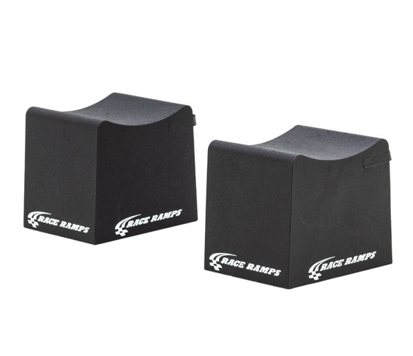 Race Ramps 12in. One-Piece Multi-Purpose Wheel Cribs - 1500 lbs Capacity - Bull Strap