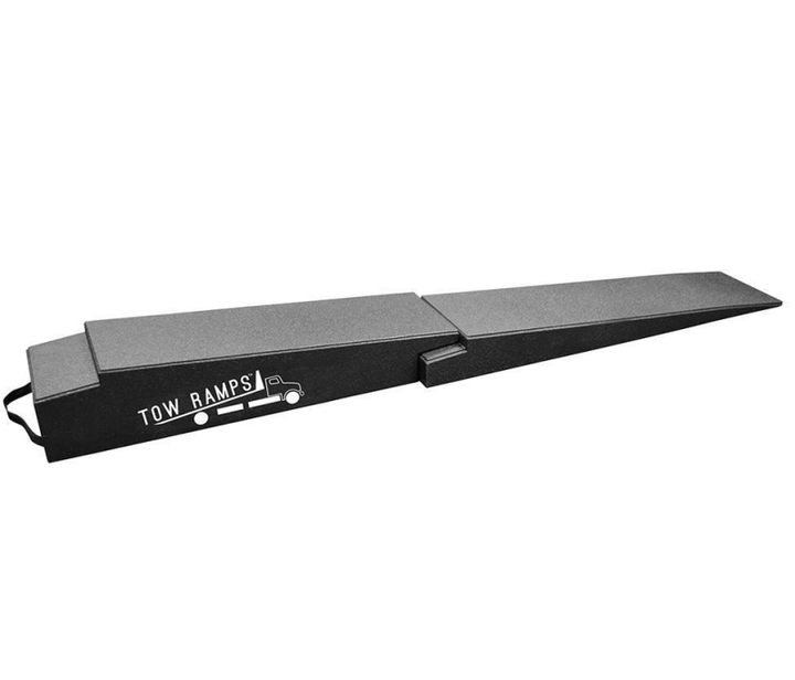 Race Ramps Tow Ramps 74in. Flatbed HD Tow Ramps (2 Piece) - Bull Strap