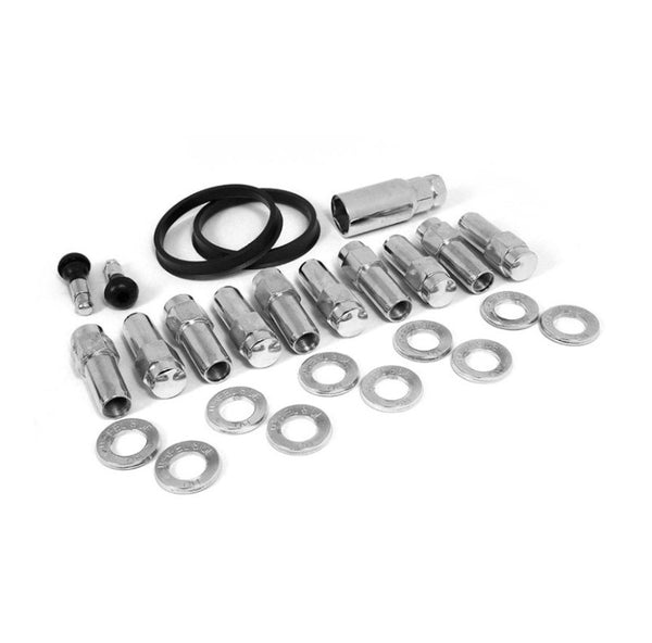 Race Star 1/2in Ford Closed End Deluxe Lug Kit Direct Drill - 10 PK - Bull Strap