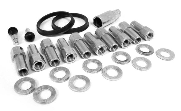 Race Star 1/2in Ford Open End Deluxe Lug Kit Direct Drilled - 10 PK - Bull Strap