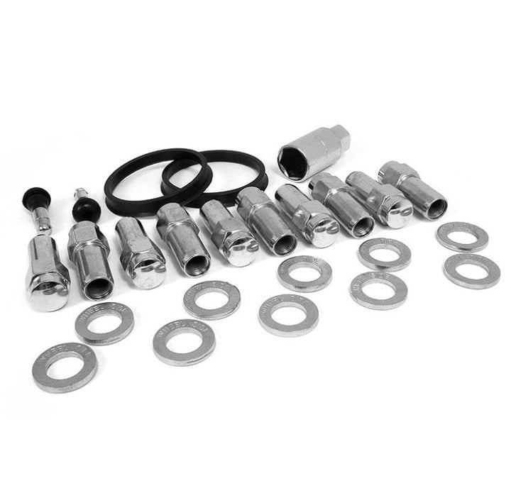 Race Star 14mmx1.5 1.38in. Shank W/ 7/8in. Head Dodge ChargerClosed End Lug Kit - 10 PK - Bull Strap
