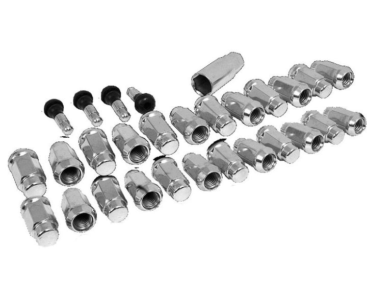 Race Star 14mmx1.50 Closed End Acorn Deluxe Lug Kit (3/4 Hex) - 24 PK - Bull Strap