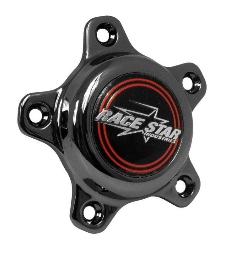 Race Star 5 Lug Cap Short Plastic Dark Star (incl. Medallion & Screws) - Bull Strap