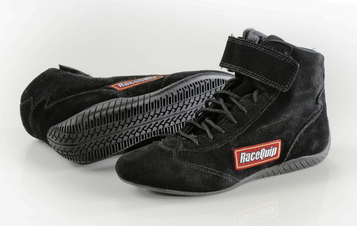 RaceQuip Black SFI Race Shoe 11.0 - Bull Strap
