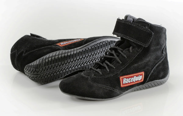 RaceQuip Black SFI Race Shoe 13.0 - Bull Strap