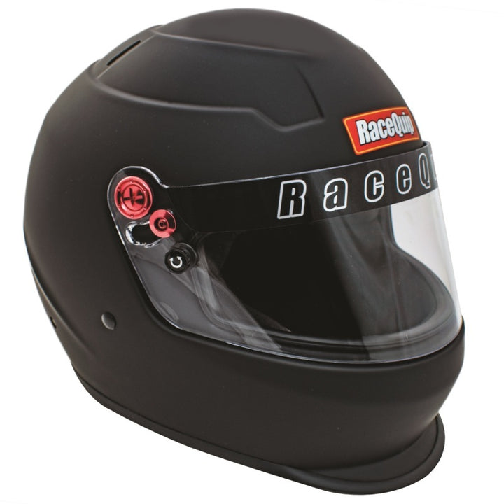 Racequip Flat Black PRO20 SA2020 Small - Bull Strap