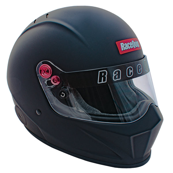 Racequip Flat Black VESTA20 SA2020 Large - Bull Strap