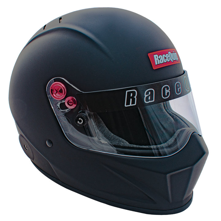 Racequip Flat Black VESTA20 SA2020 Large - Bull Strap