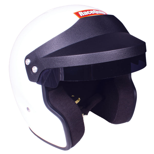 Racequip White OF20 SA2020 Medium - Bull Strap