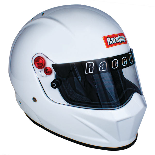 Racequip White VESTA20 SA2020 Large - Bull Strap