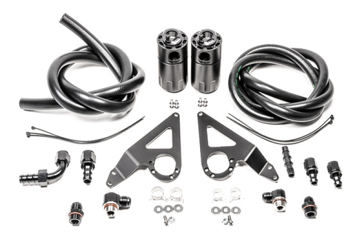 Radium 2022+ Subaru BRZ / Toyota GR86 Dual Catch Can Kit Fluid Lock - Bull Strap