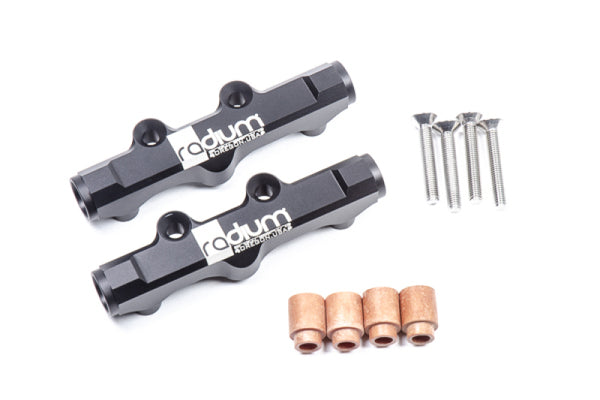 Radium Engineering 02-14 Subaru WRX/STI Top Feed Fuel Rail Upgrade (Factory Top Feed Motors Only) - Bull Strap