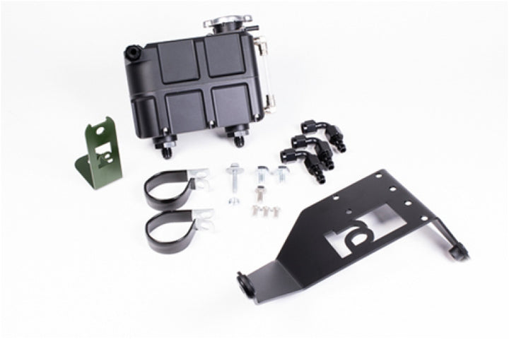 Radium Engineering 06-11 Elise/Exige 2ZZ-GE ONLY Coolant Expansion Tank- OEM location - Bull Strap