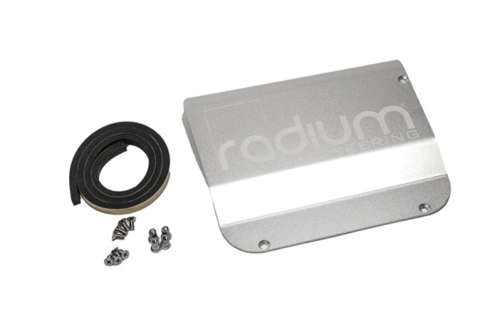 Radium Engineering 08-14 Cadillac CTS-V Sedan / 11-15 Cadillac CTS-V Coupe Fuel Pump Access Cover - Bull Strap