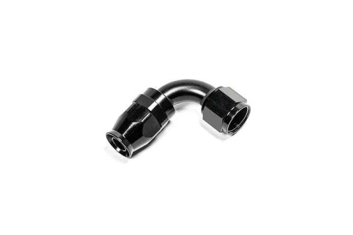 Radium Engineering 10AN Hose End 90 Degree PTFE -  BLACK - Bull Strap