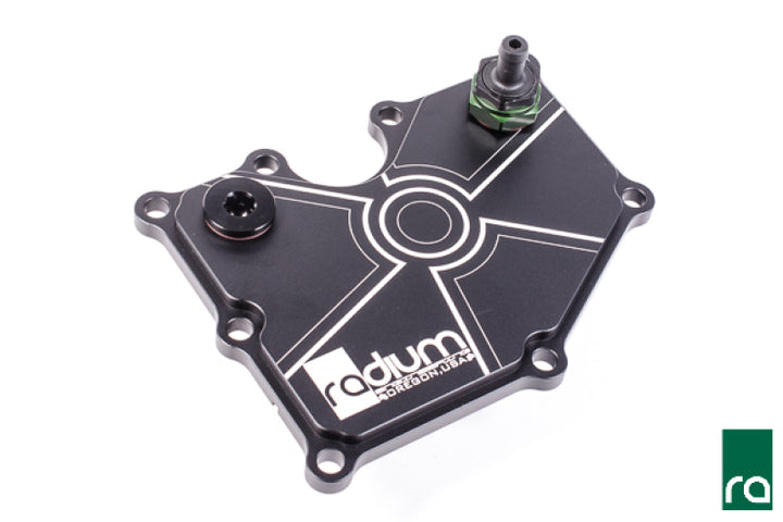 Radium Engineering 13-Up Focus ST / 16-18 RS / 15-Up Mustang Eco PCV Baffle Plate OEM Configuration - Bull Strap