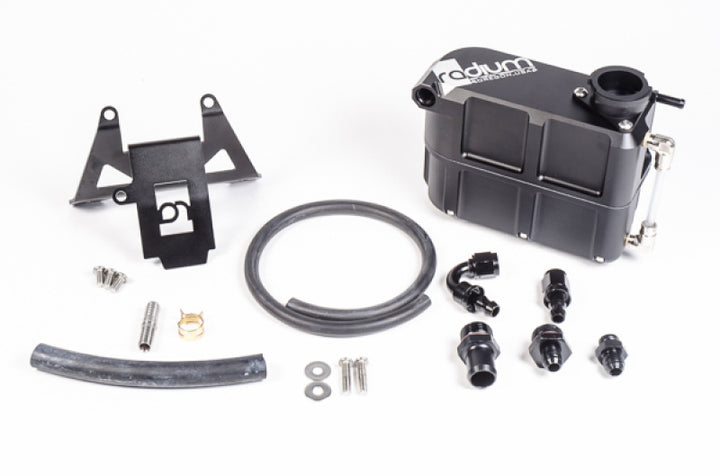 Radium Engineering 2015+ Ford Mustang GT / Boss 302 / V6 Coolant Tank Kit - Bull Strap