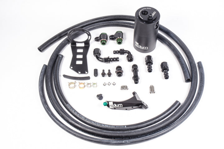 Radium Engineering 2015+ Subaru WRX Air Oil Separator Kit (INCLUDES 20-0255) - Bull Strap