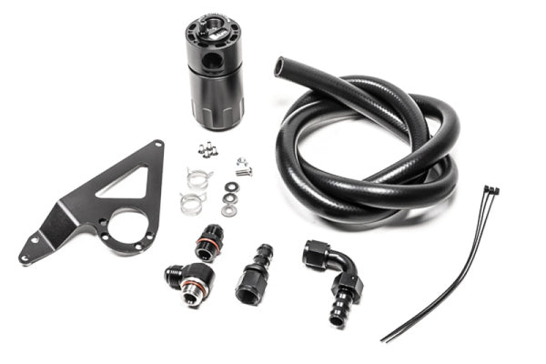 Radium Engineering 2022+ Subaru BRZ / Toyota GR86 PCV Catch Can Kit - Fluid Lock - Bull Strap