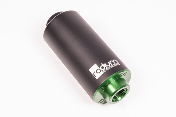 Radium Engineering 6 Micron Microglass Fuel Filter - Bull Strap