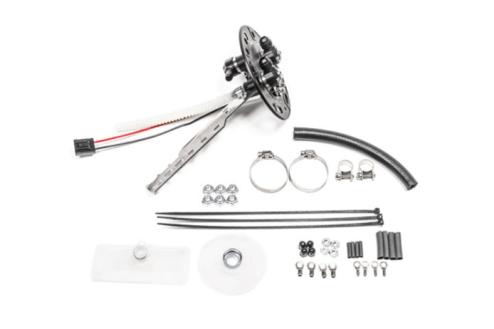 Radium Engineering 90-93 Acura Integra/88-91 Honda Civic CRX Fuel Hanger (walGSS342G3 or aem50-1200) - Bull Strap