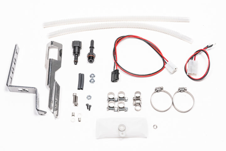 Radium Engineering 94-01 Acura Integra / 92-00 Honda Civic Fuel Pump Hanger Dual Pump Add-On - Bull Strap