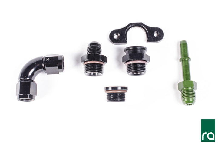 Radium Engineering 99-05 Mazda Miata/MX-5 Fuel Rail Plumbing Kit - Bull Strap