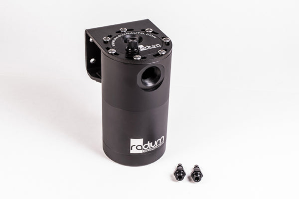 Radium Engineering Air Oil Separator - Universal Kit - Bull Strap