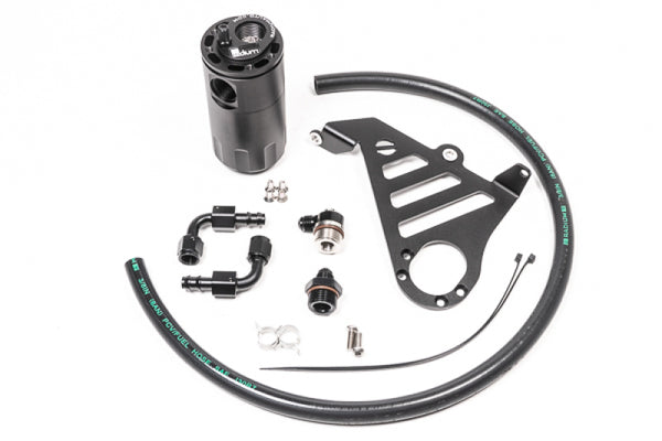 Radium Engineering Catch Can Kit PCV 15-18 Focus Ecoboost Fluid Lock - Bull Strap