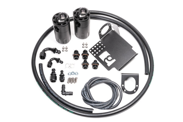 Radium Engineering Dual Catch Can Kit S2000 All RHD and 06-09 LHD Fluid Lock - Bull Strap