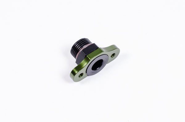 Radium Engineering FPR Adapter - 8AN ORB 11mm Bore 32mm Spacing M5 - Bull Strap