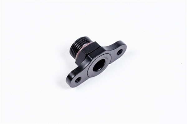 Radium Engineering FPR Adapter - 8AN ORB 11mm Bore 39mm Spacing M6 - Bull Strap