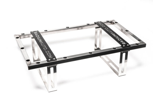 Radium Engineering Fuel Cell Weld-In Cage - 10 Gallon - Bull Strap