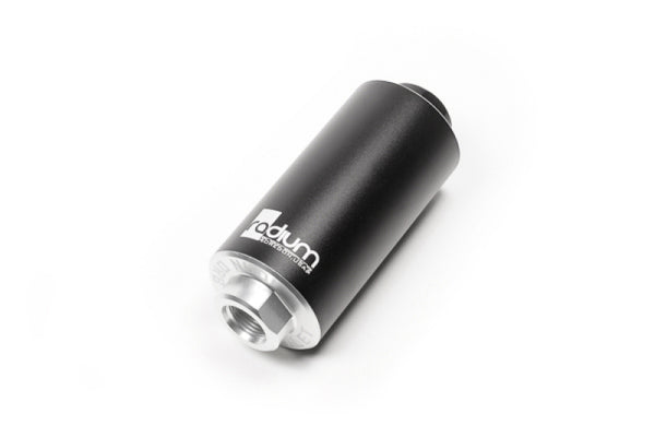 Radium Engineering Fuel Filter - Check Valve / Microglass / 6 Micron - Bull Strap