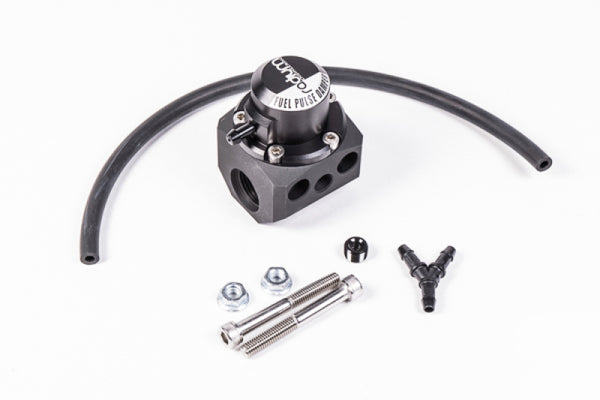 Radium Engineering Fuel Rail In Line Extra Range Pulse Damper 8AN - Bull Strap
