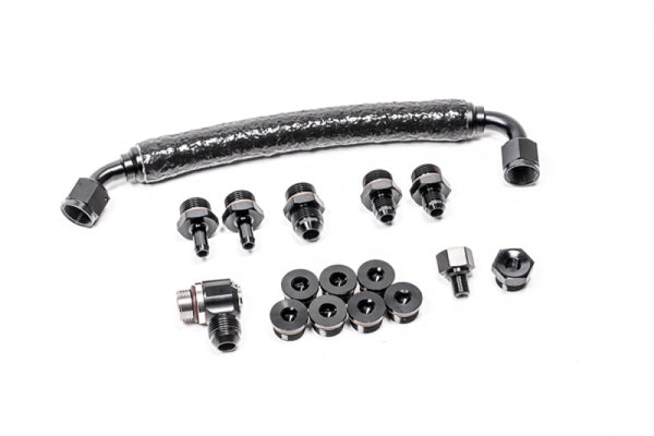 Radium Engineering Fuel Rail Plumbing Audi R8 Lamborghini Huracan - Bull Strap