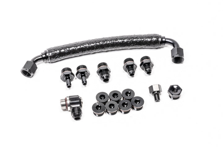 Radium Engineering Fuel Rail Plumbing Audi R8 Lamborghini Huracan - Bull Strap