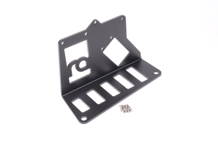 Radium Engineering Fuel Surge Tank Mtg Bracket - Universal Angled Mount - Bull Strap
