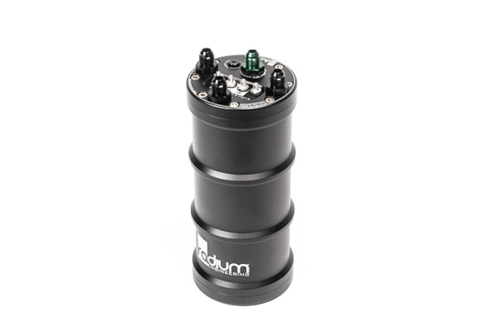 Radium Engineering Fuel Surge Tank Single - Pump Not Included - Bull Strap