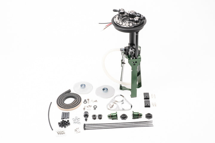 Radium Engineering MK4 Supra Fuel Hanger TI Automotive E5LM (Pumps Not Included) - Bull Strap