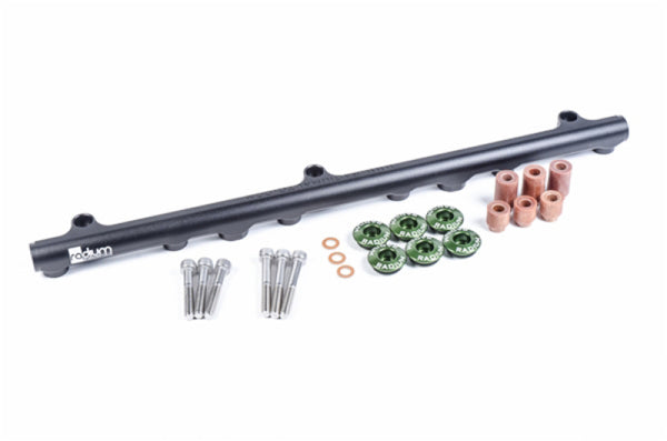 Radium Engineering Nissan RB25DET Top Feed Fuel Rail Kit - Bull Strap