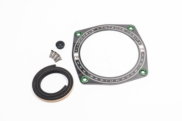 Radium Engineering Nissan S13/R32 Fuel Pump Access Cover - Bull Strap