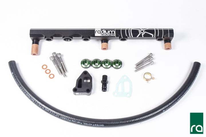 Radium Engineering Nissan S14/S15 SR20DET Fuel Rail Kit - Bull Strap